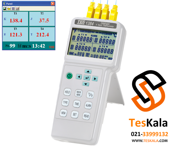 دیتالاگر دما Tes1384