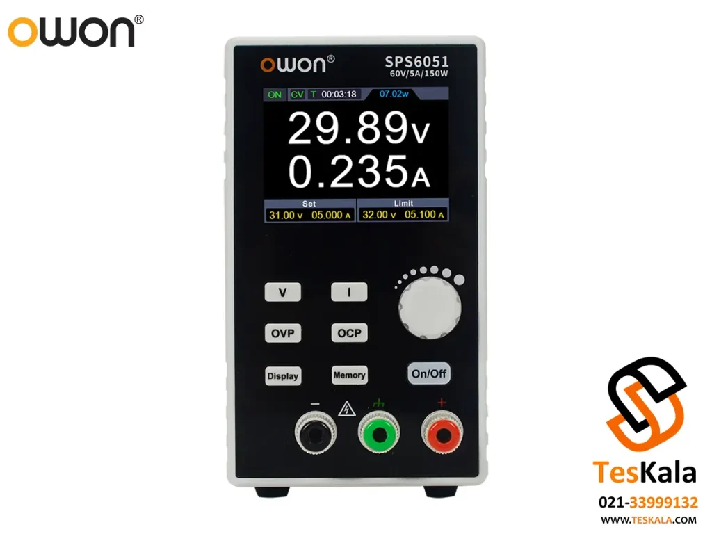 منبع تغذیه SPS6051