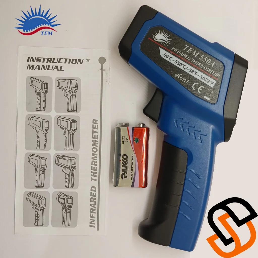 ترمومتر لیزری TEM-550A