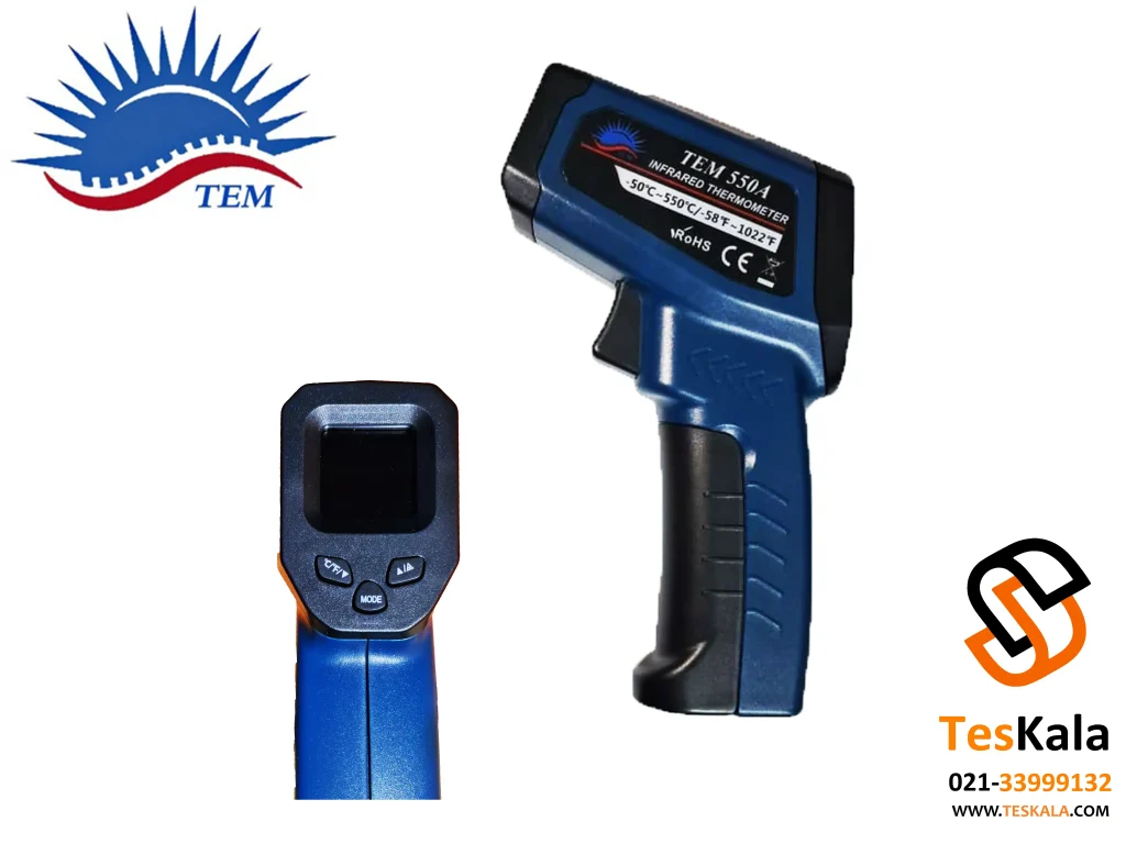 ترمومتر لیزری TEM550A