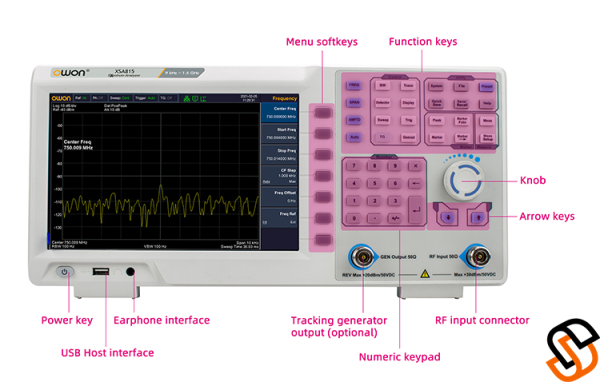 تحلیلگر سیگنال XSA810